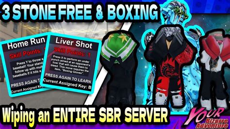 Yba Wiping An Entire Sbr Server With Stone Free Boxing Youtube