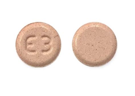 E 3 Pill White Round Pill Identifier