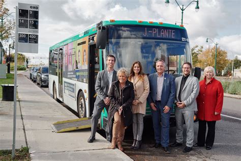 Exo Inaugure La Premi Re Ligne Accessible De Son R Seau Dautobus