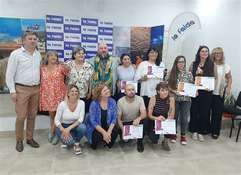 La Falda entregó becas de Estímulo Artístico cuáles son los