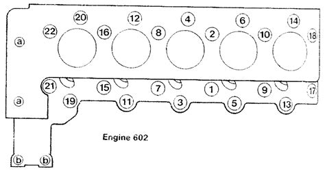 Om606 Injector Torque Mercedes Atego Torque Settings Cylinder Head Tightening Sequence