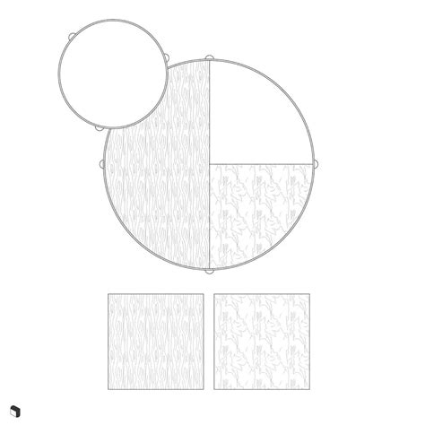 Cad Coffee Tables Top View Toffu Co