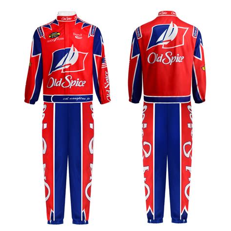 Ricky Bobby Cosplay Talladega Nights Cal Naughton Jr. Costume Racing U – ACcosplay