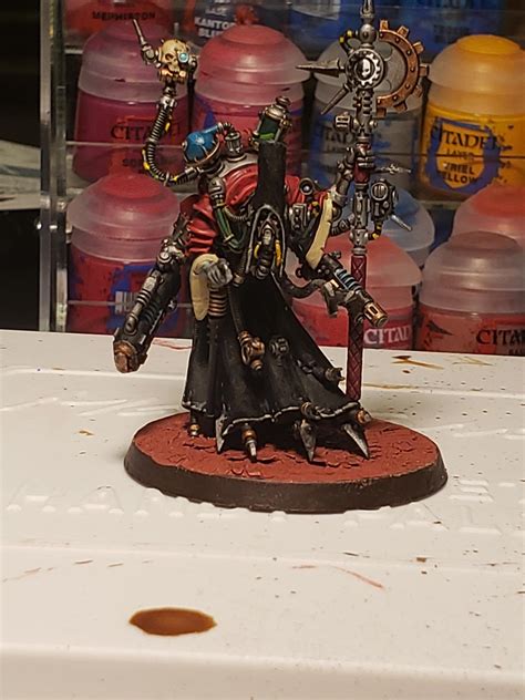 Finished My Stygies Tech Priest Dominus R Warhammer40k