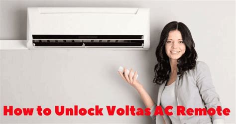 How To Unlock Voltas Ac Remote 100 Working Guide Voltas Ac Remote