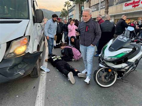 Fethiyede trafik kazası 2 yaralı Marmaris Manşet