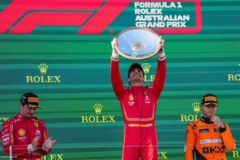 Carlos Sainz Wins Formula One Australian Grand Prix After Verstappen