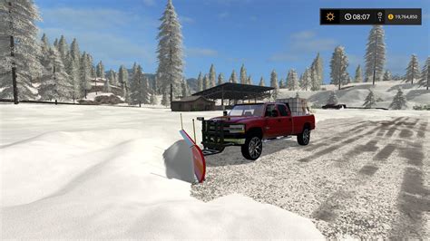 2002 SILVERADO 2500HD PLOW TRUCK LS 17 Farming Simulator 2017 Mod LS