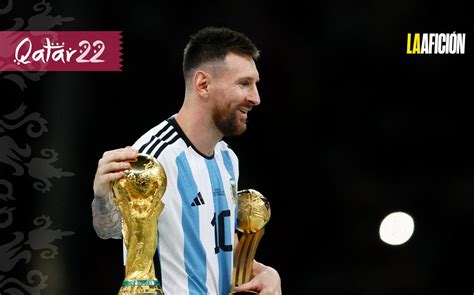 Lionel Messi Gana El Balón De Oro Como Mejor Jugador De Qatar 2022