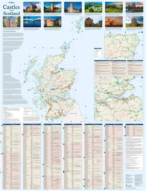 Printable Map Of Scotland Castles