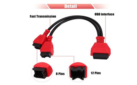 Amazon Kimiss Obd Diagnostic Cable Adapter Obd Cable Adaptor For