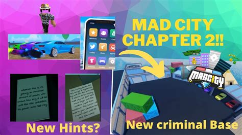 Leaks For The Next Couple Chapter Updates In Mad City Roblox Youtube