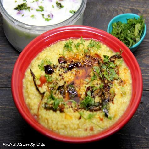 Dalia Khichdi Recipe Healthy Daliya Khichdi Healthy Fada Ni Khichdi