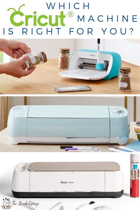 Which Cricut Machine Is Right For You The Birch Cottage Cricut