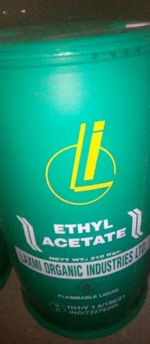 Laxmi Organics Ethyl Acetate Intact Packaging Type Drum Packaging