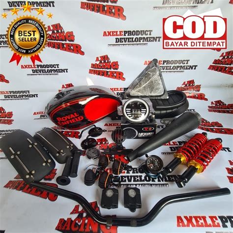 Jual Paket Body Japstyle Royal Enfield Full Set Tangki Motor Custom