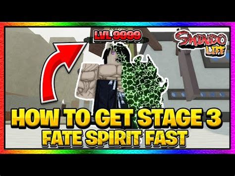 NEW GLITCH FASTEST METHOD TO GET STAGE 3 FATE SPIRIT How To Get