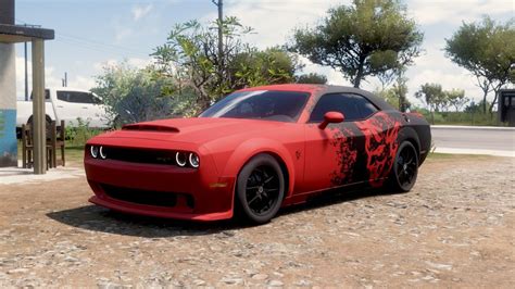 Dodge Challenger SRT Demon 2018 1350HP Forza Horizon 5 Overview And