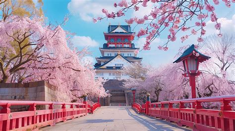 Cherry Blossom Festival In Japan Background, Tulip, Field, Japan Background Image And Wallpaper ...