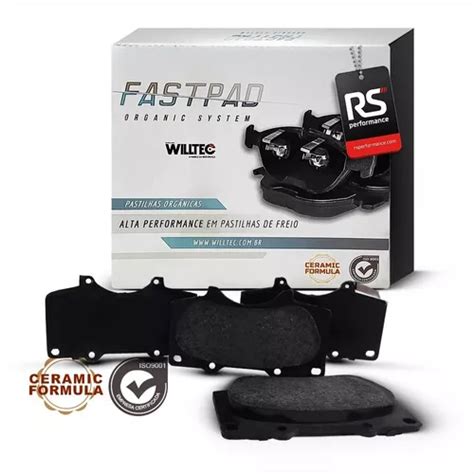 Pastilhas De Freio Fastpad Willtec Mitsubishi Pajero Full