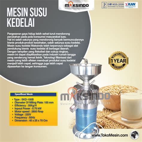 Jual Mesin Susu Kedelai Pembuat Sari Kedelai Di Surabaya Toko Mesin