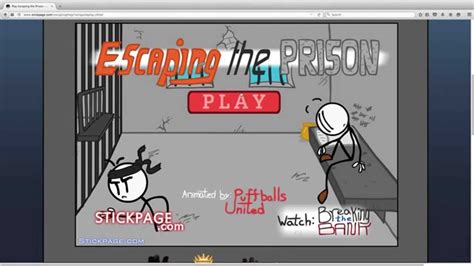 Escaping The Prison Stick Figure Games Episode 2 Youtube