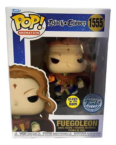 Funko Pop Animation Black Clover Fuegoleon Glow Se 1551 Envío gratis