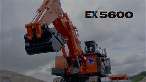 Ultra Large Hydraulic Excavator Ex5600 7 Youtube