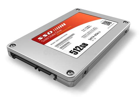 512gb Solid State Drive Ssd Stock Illustration Illustration Of Data High 22291964