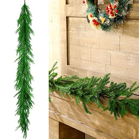 Best Artificial Norfolk Pine Garland Realistic Look And Feel For The