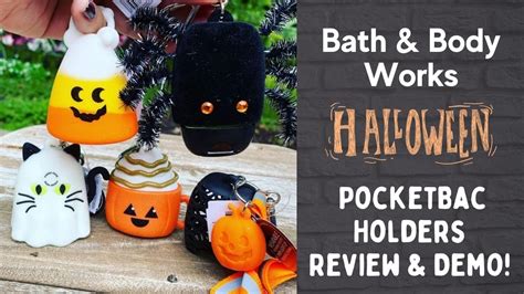 Bath Body Works Halloween Pocketbac Holders Review Demo Youtube