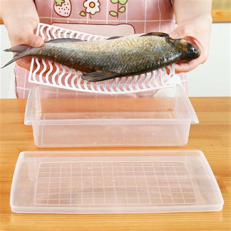 Konghyp Refrigerator Fish And Meat Preservation Box Rectangular