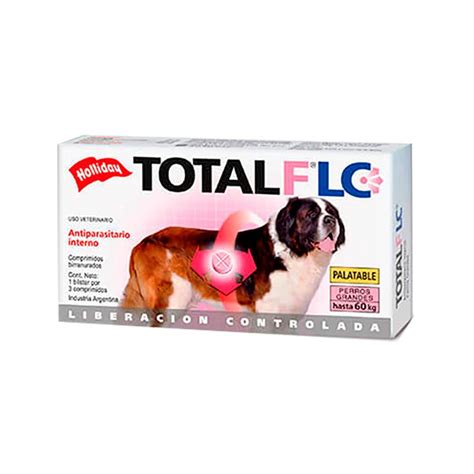 Antiparasitario Interno Total Flc Para Perros Pet House Villa Del Rio