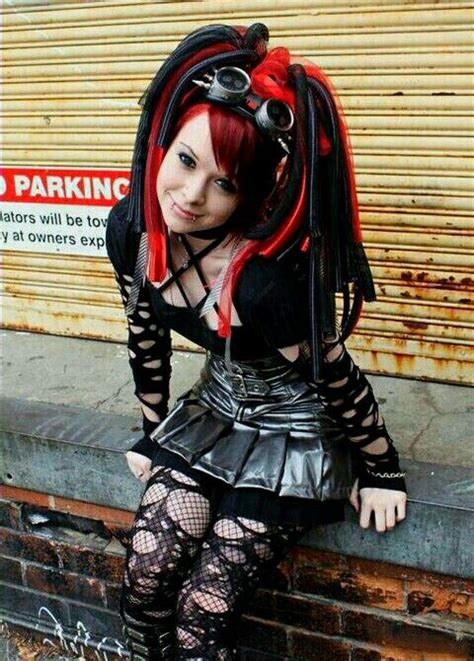 Pin By Jim King On Cybergoth Cyberpunk Photo Inspiration Hot Goth Girls Goth Subculture