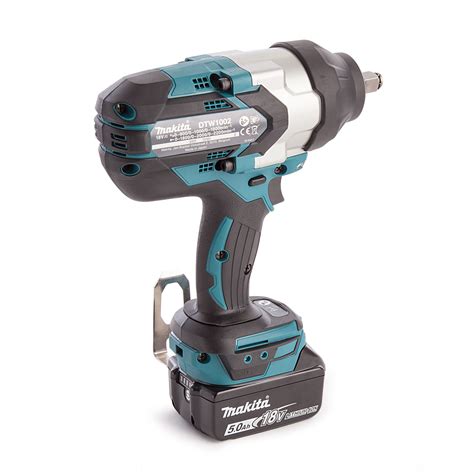 Toolstop Makita Dtw1002rtj 18v Lxt Brushless Impact Wrench 1 2in Square