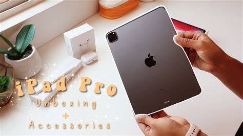 Ipad 11 Pro 2020 Accessories Unboxing Youtube