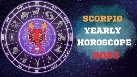 Scorpio Horoscope 2023 Prediction For Health Love Career Marriage In