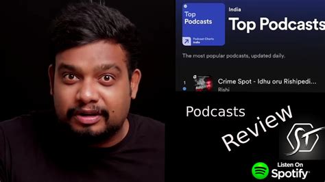 Spotify Podcasts Review Rishipedia Crime Spot Siva Time YouTube