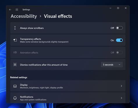 Cómo Activar O Desactivar Los Efectos De Animación En Windows 11