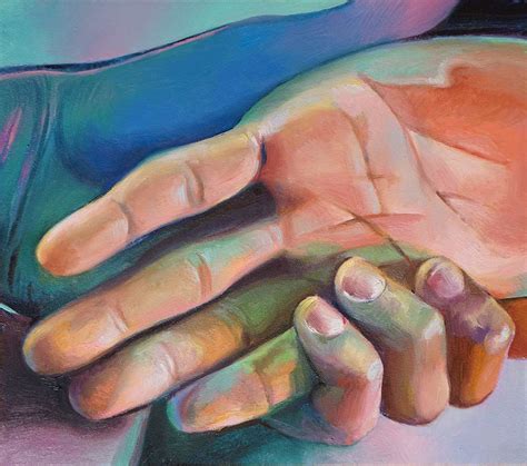 Scott Hutchison Painting Hands