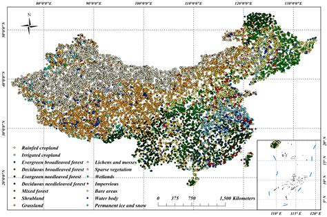 Remote Sensing Free Full Text Fine Land Cover Mapping In China