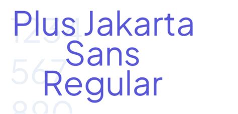 Plus Jakarta Sans Regular - Font Free [ Download Now ]