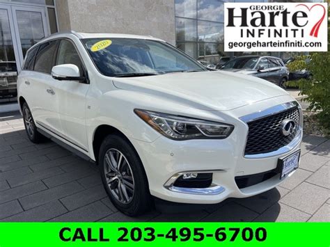 Certified Pre Owned 2020 Infiniti Qx60 Luxe 4d Sport Utility In Wallingford 6512i George