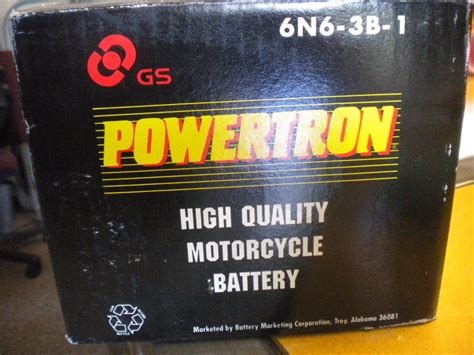 Powertron Motorcycle Battery N B V Ebay