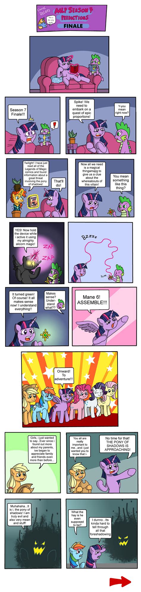 MLP Season 7 predictions : FINALE (1/2) by VeryComicRelief on DeviantArt