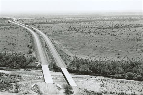 Aerial View Of The Queen Creek Bridge On United States Highway 60 In