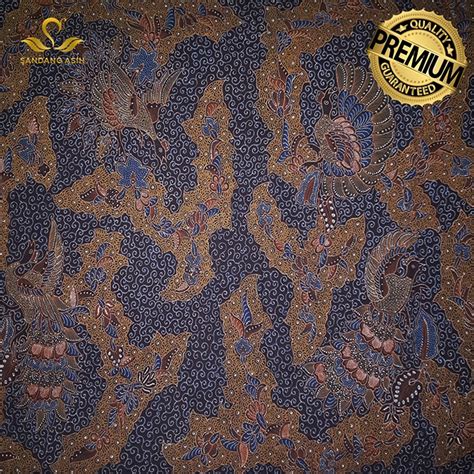 Jual Kain Batik Tulis Warna Alam Handmade Halus Motif Klasik Merak