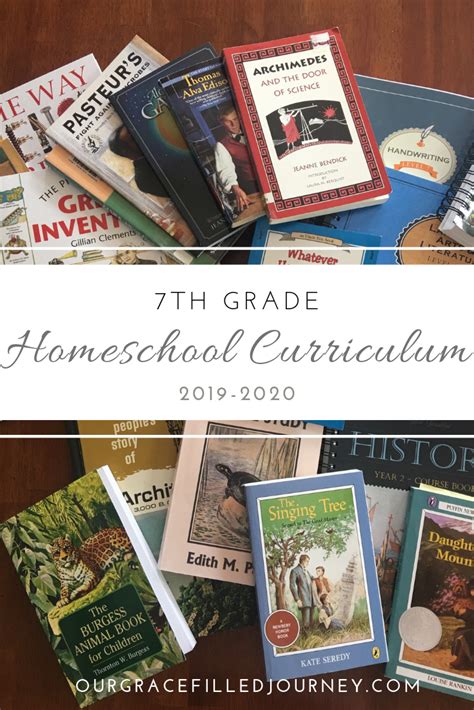 7th Grade Curriculum Choices 2019-2020 - Our Grace Filled Journey #homeschool #homeschooling # ...