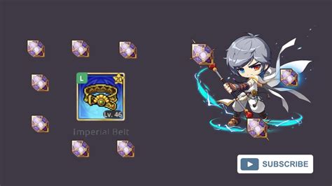 楓之谷M MapleStory M1月份特輯 Chaos attempt Inherit attempt Necro Belt