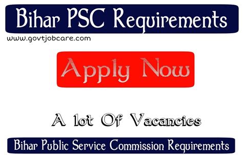 Bihar Public Service Commission Recruitment Bpsc Recruitment